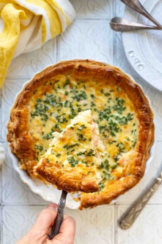 Lachs-Quiche | Rezept | Elle Republic