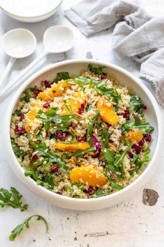 Quinoa-Orangen-Salat Rezept | Elle Republic