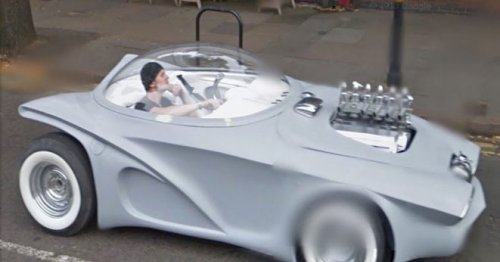 Los 10 coches más locos captados por Google Street View