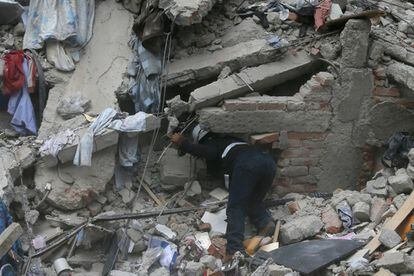 Los efectos del terremoto de México, en imágenes