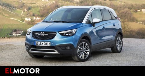 Motor diésel y cambio automático para el Opel Crossland X