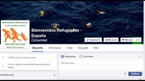 La ciudadanía clama en Internet solidaridad con los refugiados