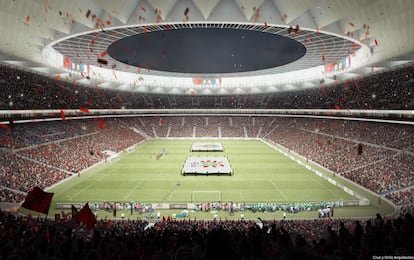 La construcción española tantea el plan marroquí de obras para el Mundial 2030