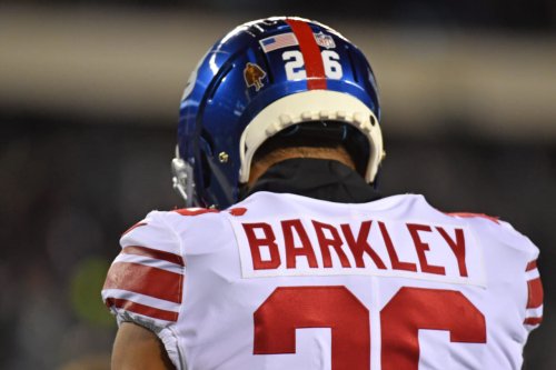 Giants’ Saquon Barkley’s value takes another hit as RB market tanks