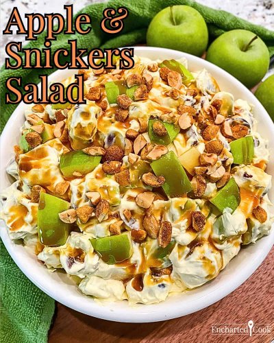 Apple and Snickers Salad