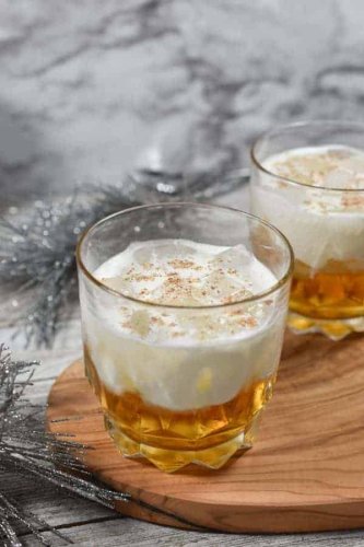Maple Beam and Cream Cocktail