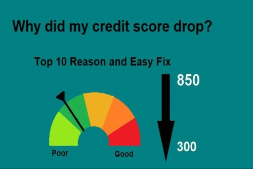 Reason Why Your Credit Score May Fall And How You Can Prevent It
