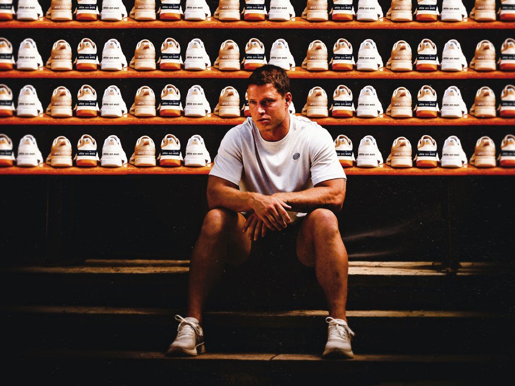 Christian McCaffrey Isn’t Just Wearing the Shoe. He’s Building the Company.