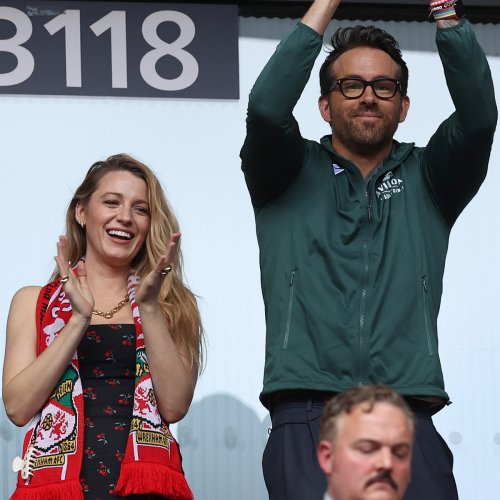Blake Lively and Ryan Reynolds Are Couple Goals at Wrexham Game With