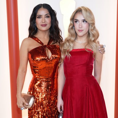 500px x 500px - Salma Hayek and Daughter Valentina Are the Perfect Match in Coordinating  Oscars 2023 Red Carpet Looks | Flipboard