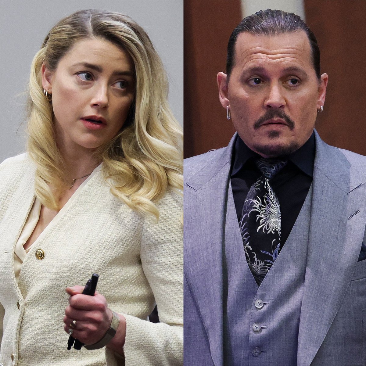 Johnny Depp and Amber Heard Trial - cover
