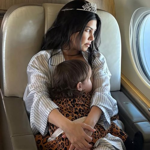 Kourtney Kardashian Says She Holds Son Rocky for Entirety of His 3-5 Hour Naps
