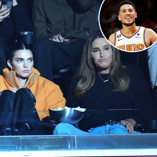 Kendall Jenner Supports Boyfriend Devin Booker at NBA Game With Caitlyn ...