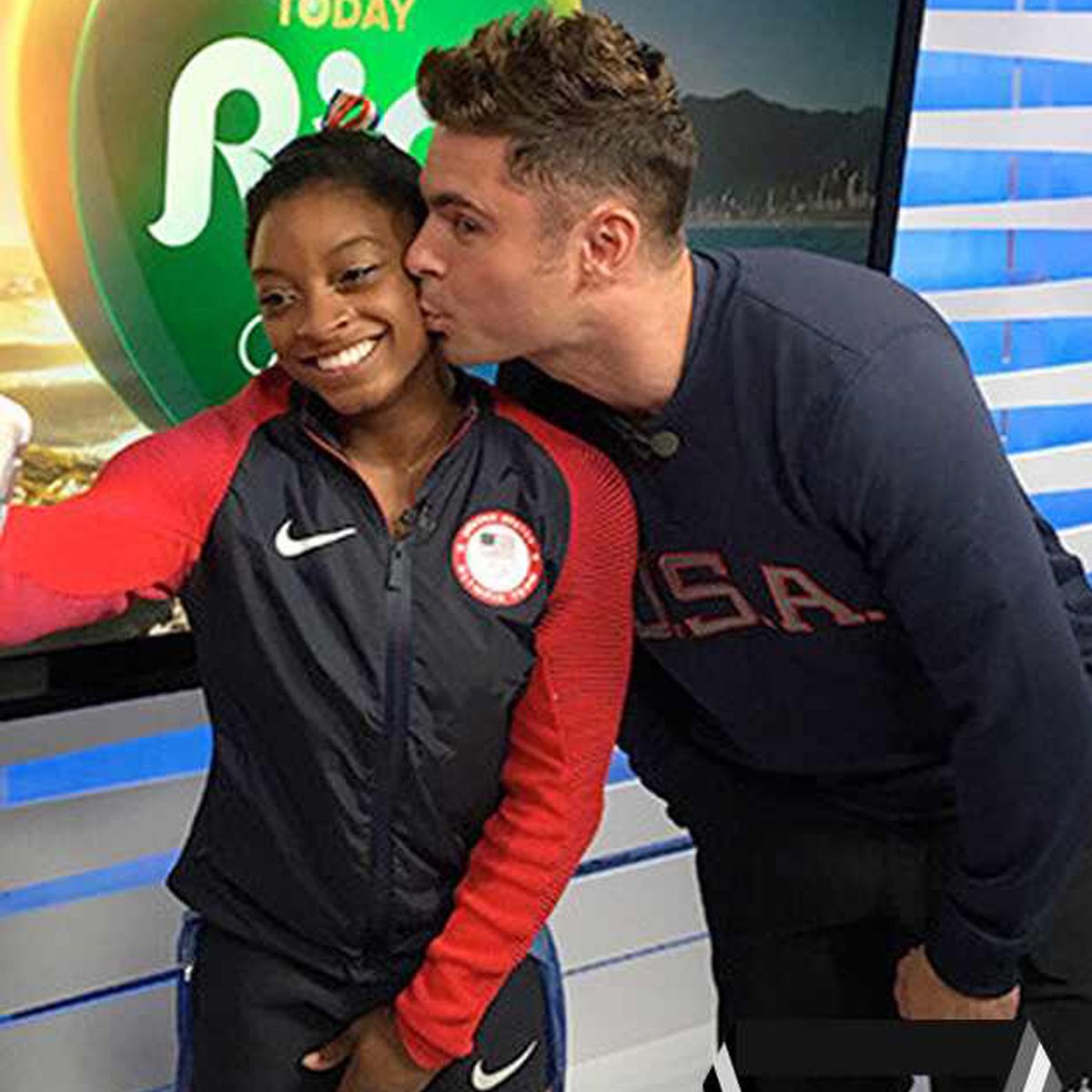 When Simone Biles Met Zac Efron—And More Viral Olympic Moments