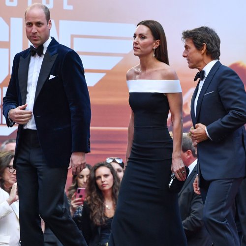 See Prince William and Kate Middleton’s Rare Red Carpet Appearance at Top Gun: Maverick Premiere