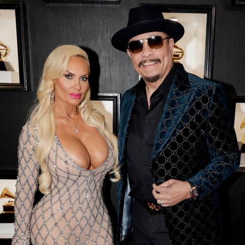 Ice-T Trolls Fan for Checking Out Wife Coco Austin at 2023 Grammys