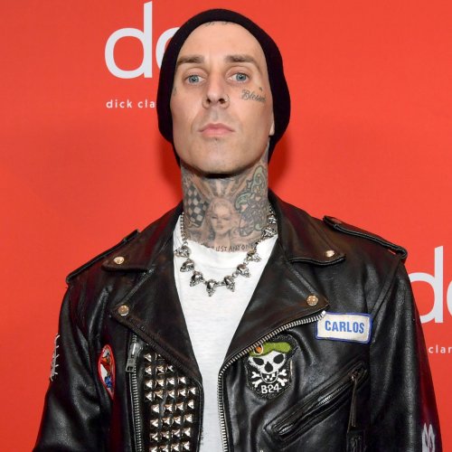 Travis Barker Just Dropped $8,000 for a Diamond Skull Veneer - Flipboard