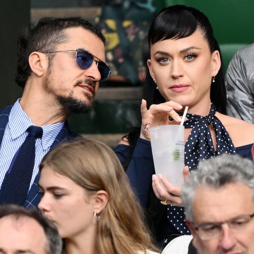 You'll Roar Over Katy Perry and Orlando Bloom's PDA Moments at Wimbledon  Match | Flipboard