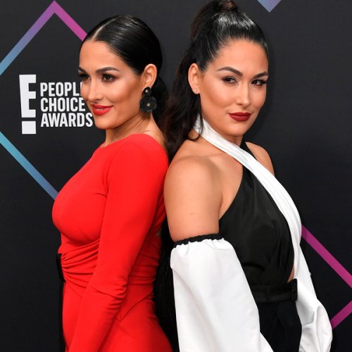 So Chic! The Bella Twins Rock the Red Carpet at the People's Choice ...