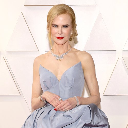 Nicole Kidman Literally Had a New Color Invented for Her Jaw-Dropping Oscars 2022 Look