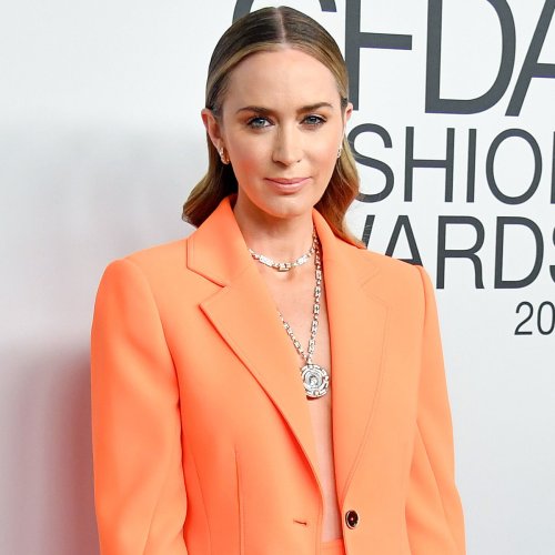 Emily Blunt Turns Heads in Her Boldest Look Yet for the 2021 CFDA Awards Red Carpet