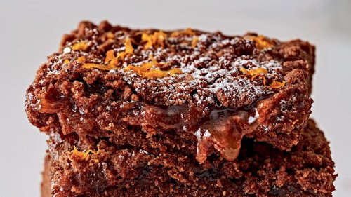 Chocolate and Orange Marmalade Bars