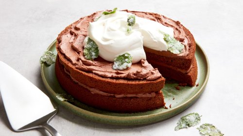 Gâteau Chocolat-Menthe (Chocolate-Mint Cake)