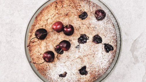 Pistachio-Cherry Cake