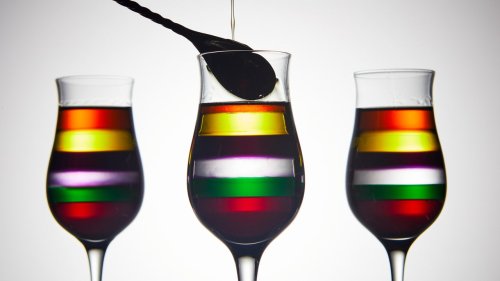 How to Make Layered Cocktails and Drink the Rainbow