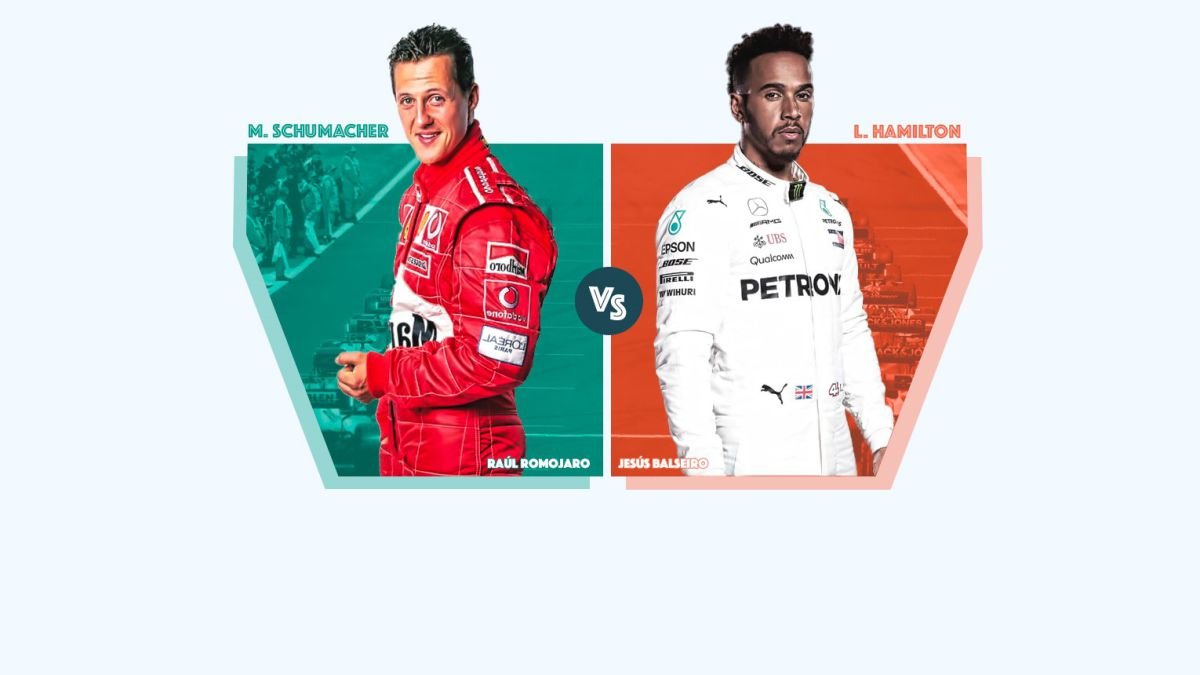 Michael Schumacher o Lewis Hamilton: ¿con cuál te quedas?