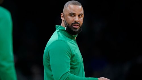 Sources: Investigation found Boston Celtics coach Ime Udoka used crude language in dialogue with female subordinate prior to start of improper relationship