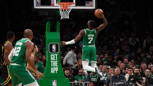 Celtics stomp Dubs for record third 50-point win