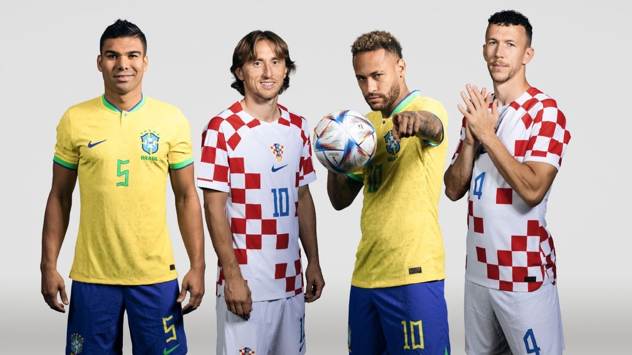 Why Brazil vs. Croatia is also a battle of iconic kits and deeper meaning