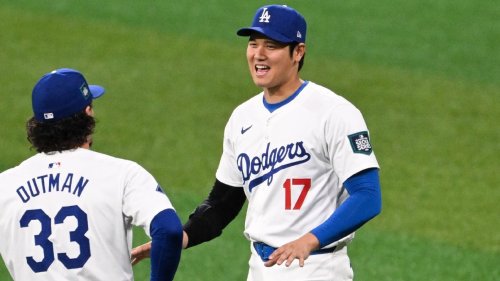 Dodgers' Shohei Ohtani unveils personal logo with New Balance