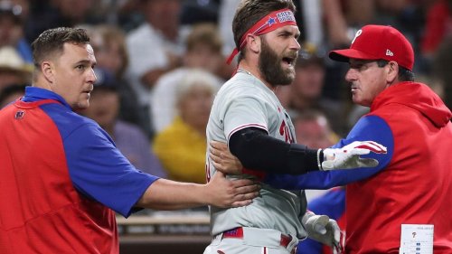Philadelphia Phillies outfielder Bryce Harper out indefinitely after suffering broken left thumb