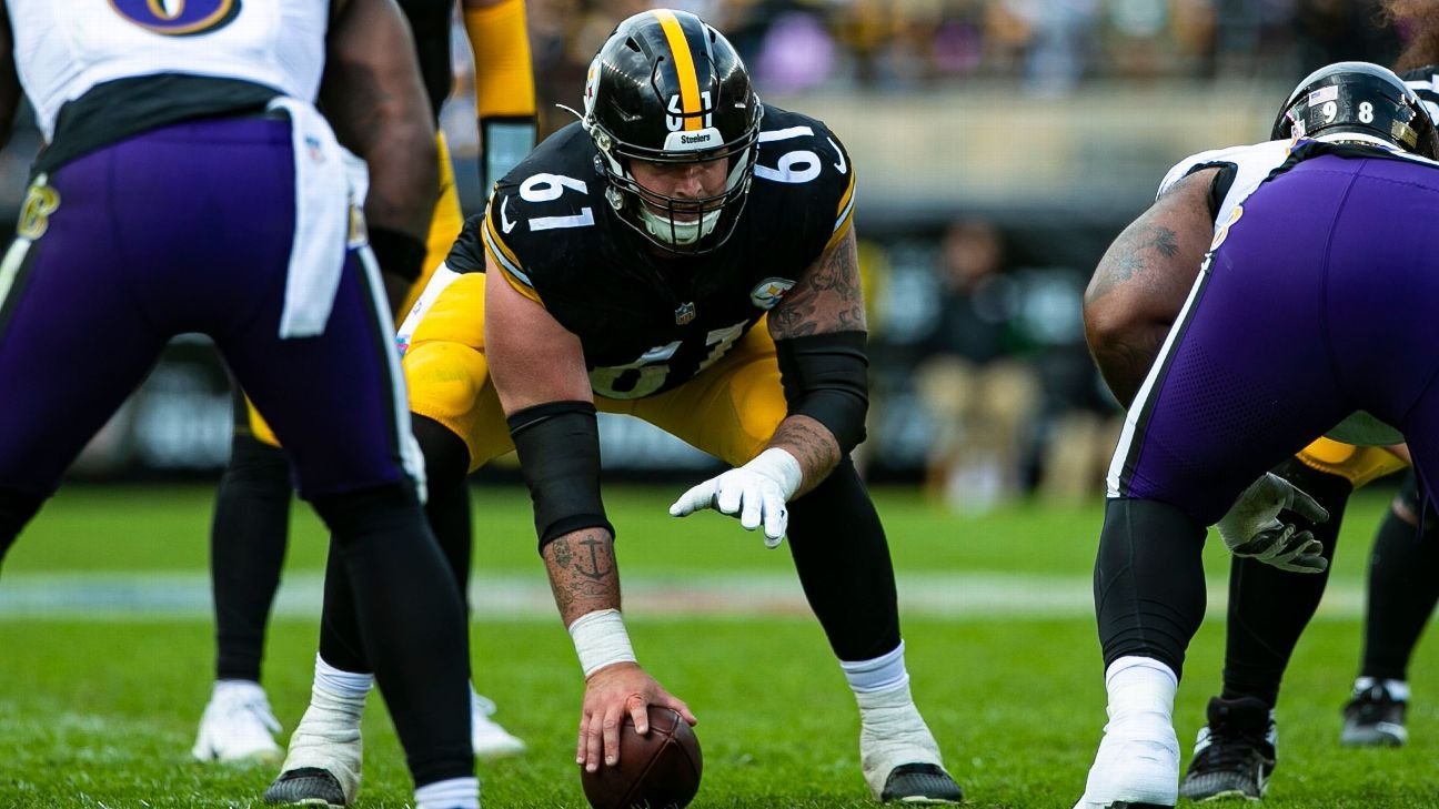 Steelers release starting center Mason Cole, save $5M