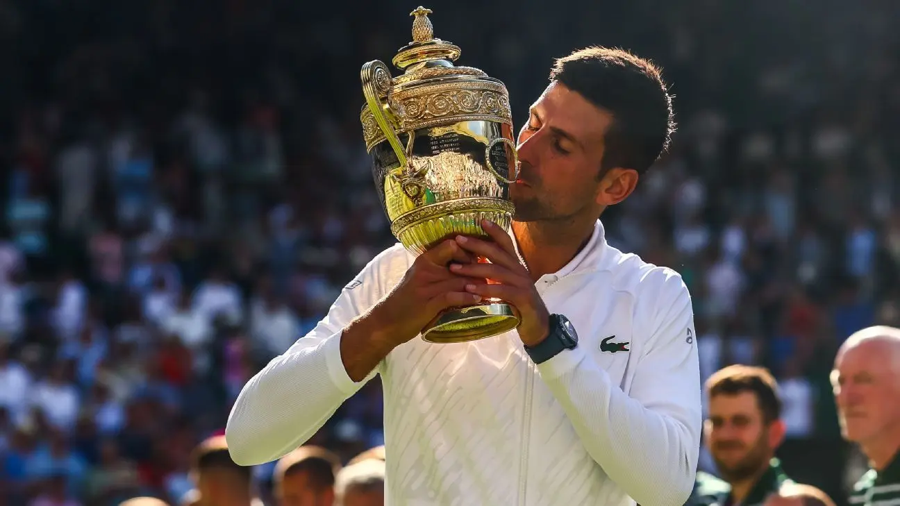 Novak Djokovic Defeats Nick Kyrgios for 21st Career Grand Slam at Wimbledom