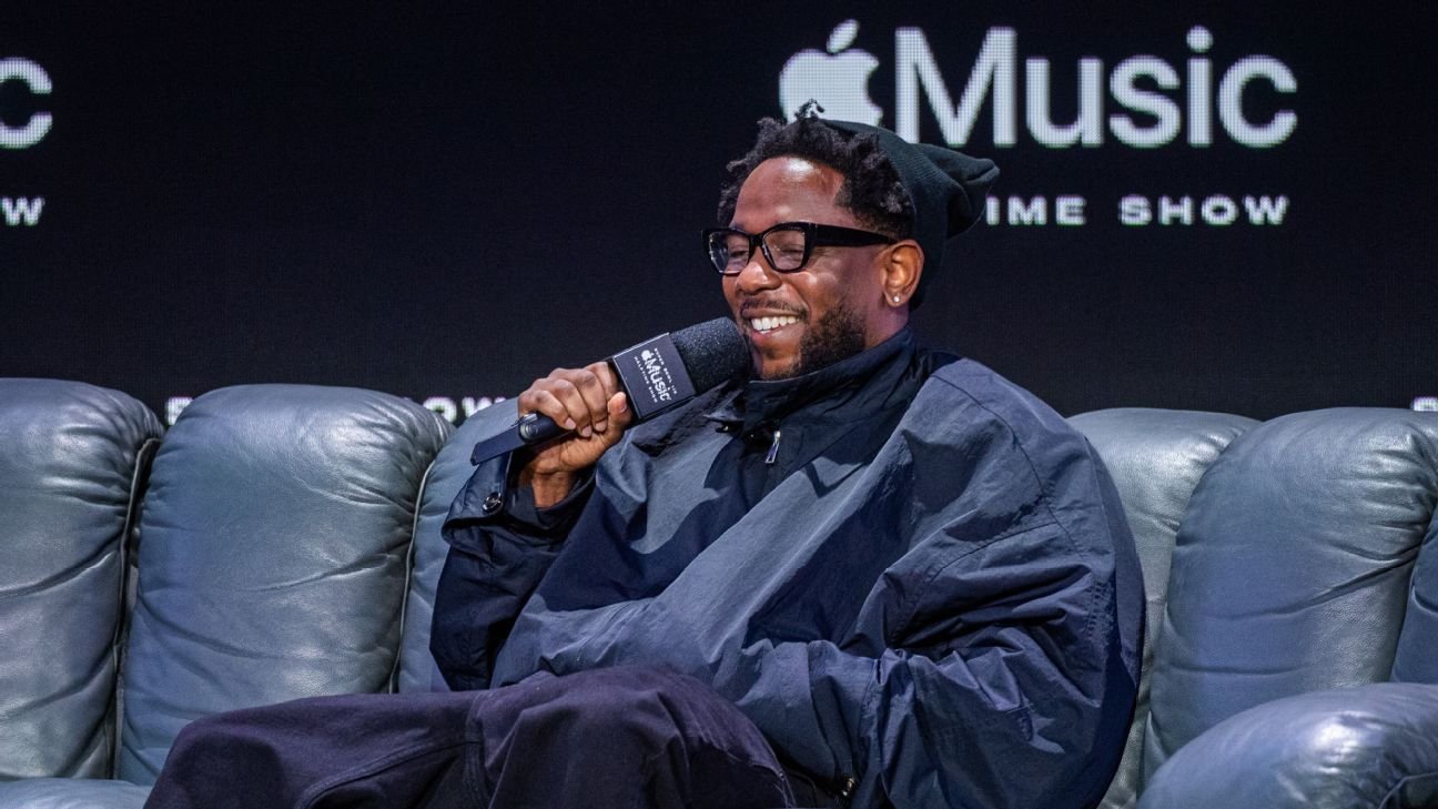 Kendrick Lamar previews his upcoming Super Bowl LIX halftime show