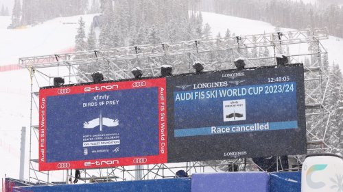 Men's WC downhill event cancelled due to snow