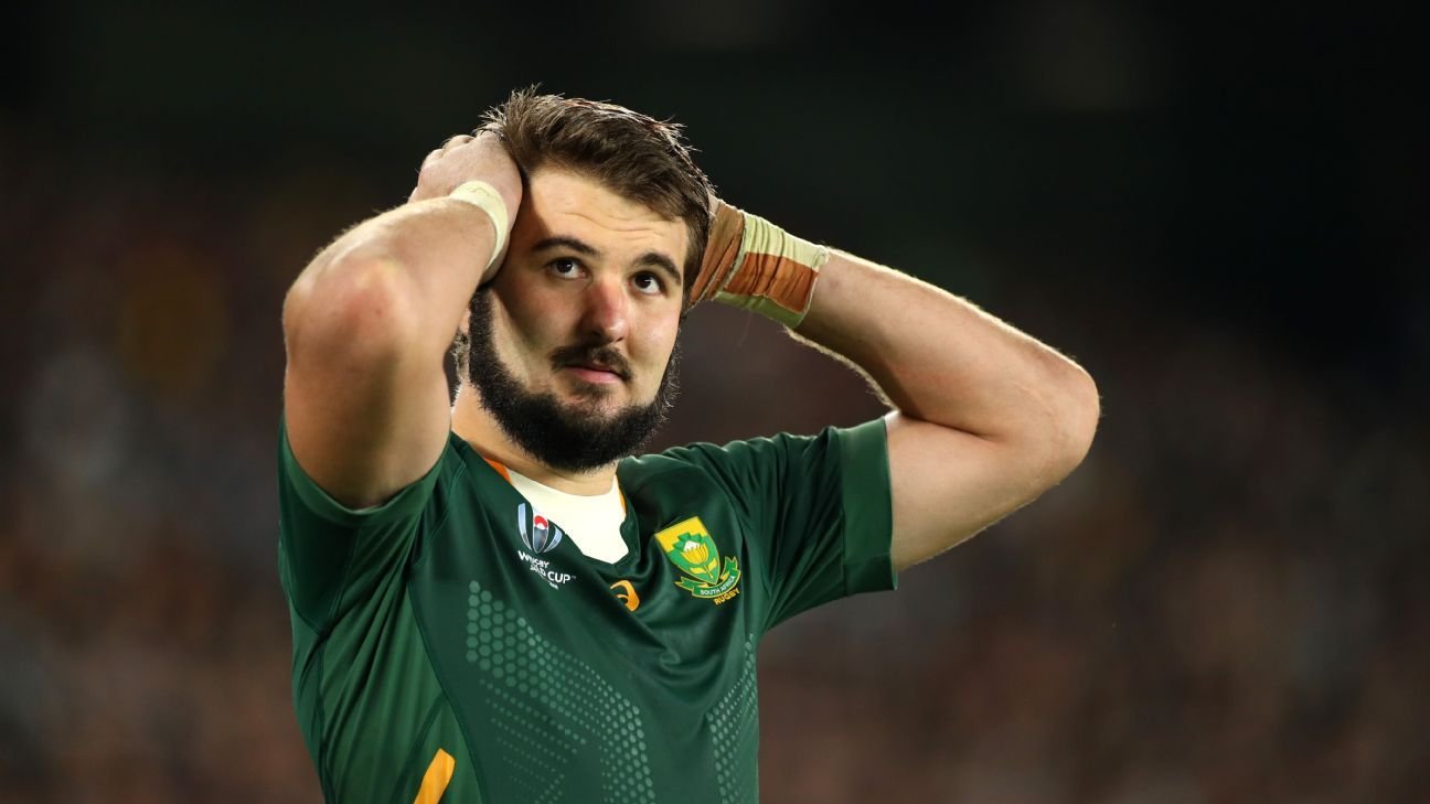 Springboks in isolation as Lood de Jager tests positive for COVID-19