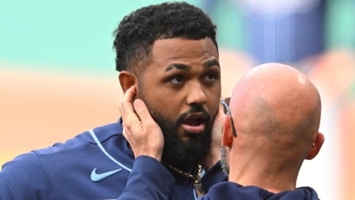Rays' Junior Caminero day-to-day with bruised jaw | Flipboard