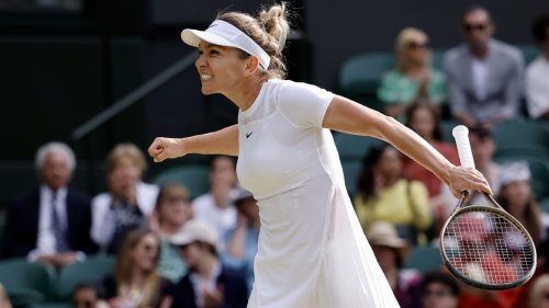 Simona Halep cruises into Wimbledon quarterfinals; Amanda Anisimova ends Harmony Tan's run