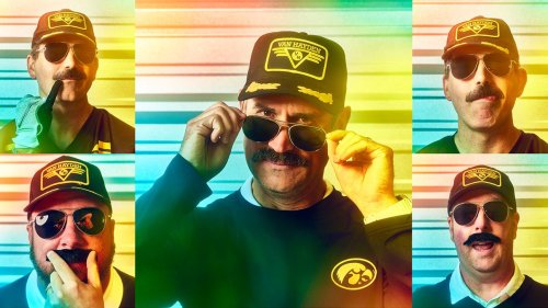 How Iowa ended up with Van Hayden, college football's most unique cover band