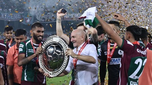 Play. Win. Repeat. Champions. Welcome to the Antonio Habas and Mohun Bagan show