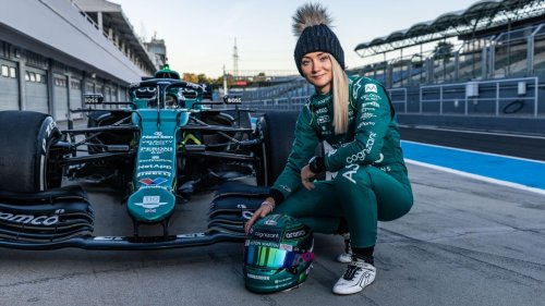 Hawkins completes first female F1 test since '18
