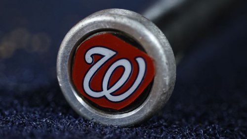 Nationals' Lile goes to hospital after fall in outfield