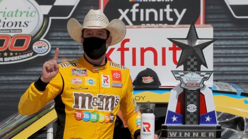Kyle Busch disqualified after taking checkered flag at Texas in Xfinity Series race