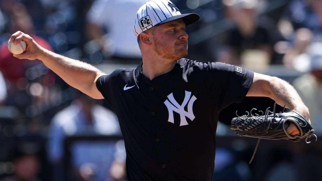 New York Yankees scratch Clarke Schmidt from Monday start