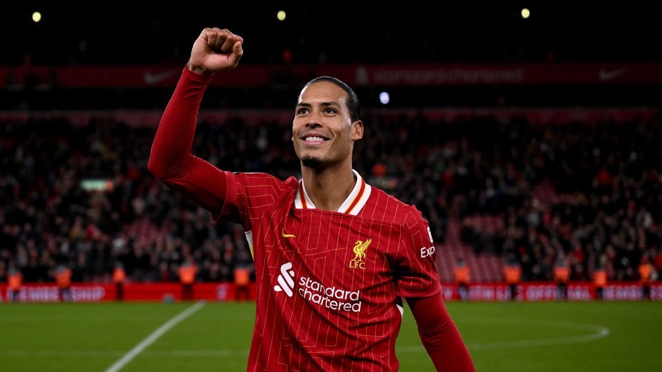 Virgil van Dijk: Liverpool captain signs contract extension