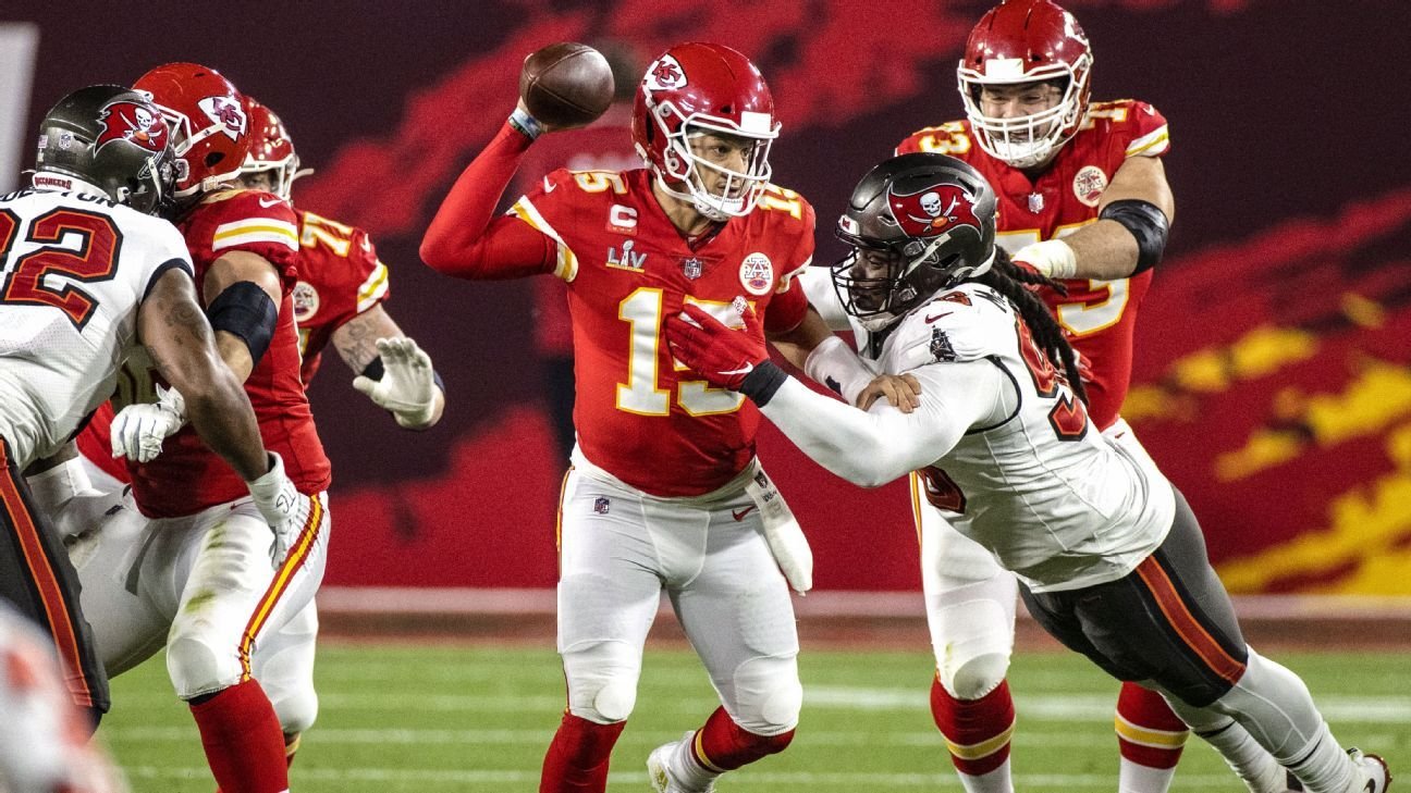 Patrick Mahomes says Super Bowl LV loss was 'worst I've been beaten in long time'